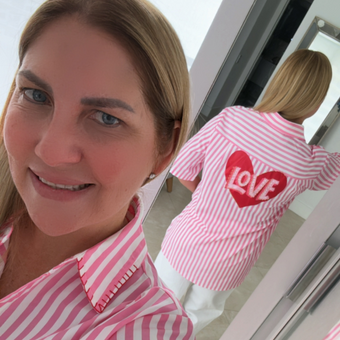 Camisa de rayas - Love, Amore, Mom