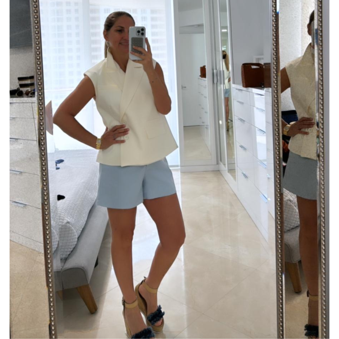 Asymmetric vest
