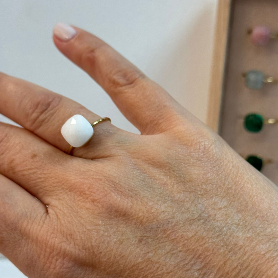 Anillos de Piedras Naturales