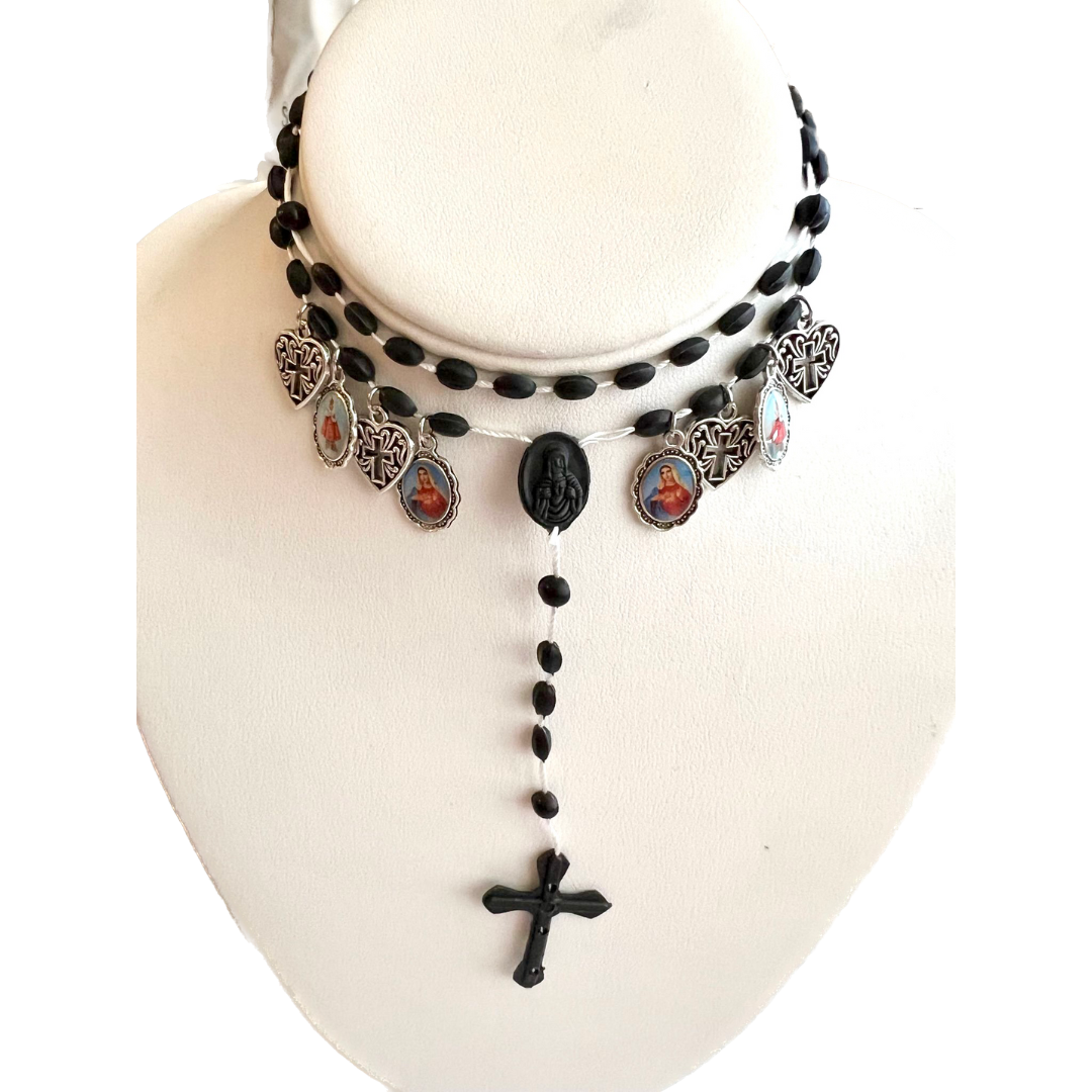 Rosary of colors and medals