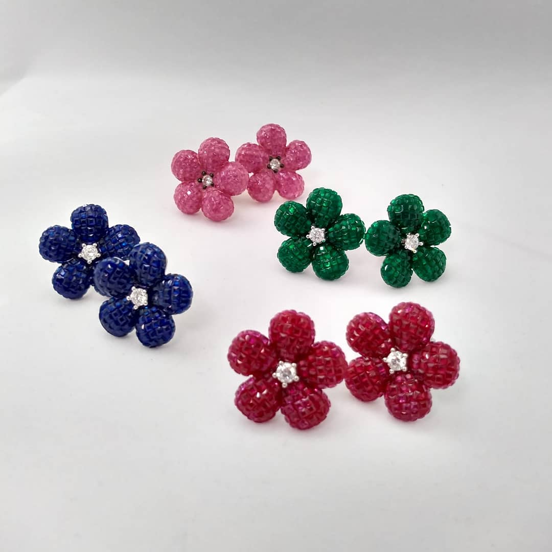 Zarcillos de Flores