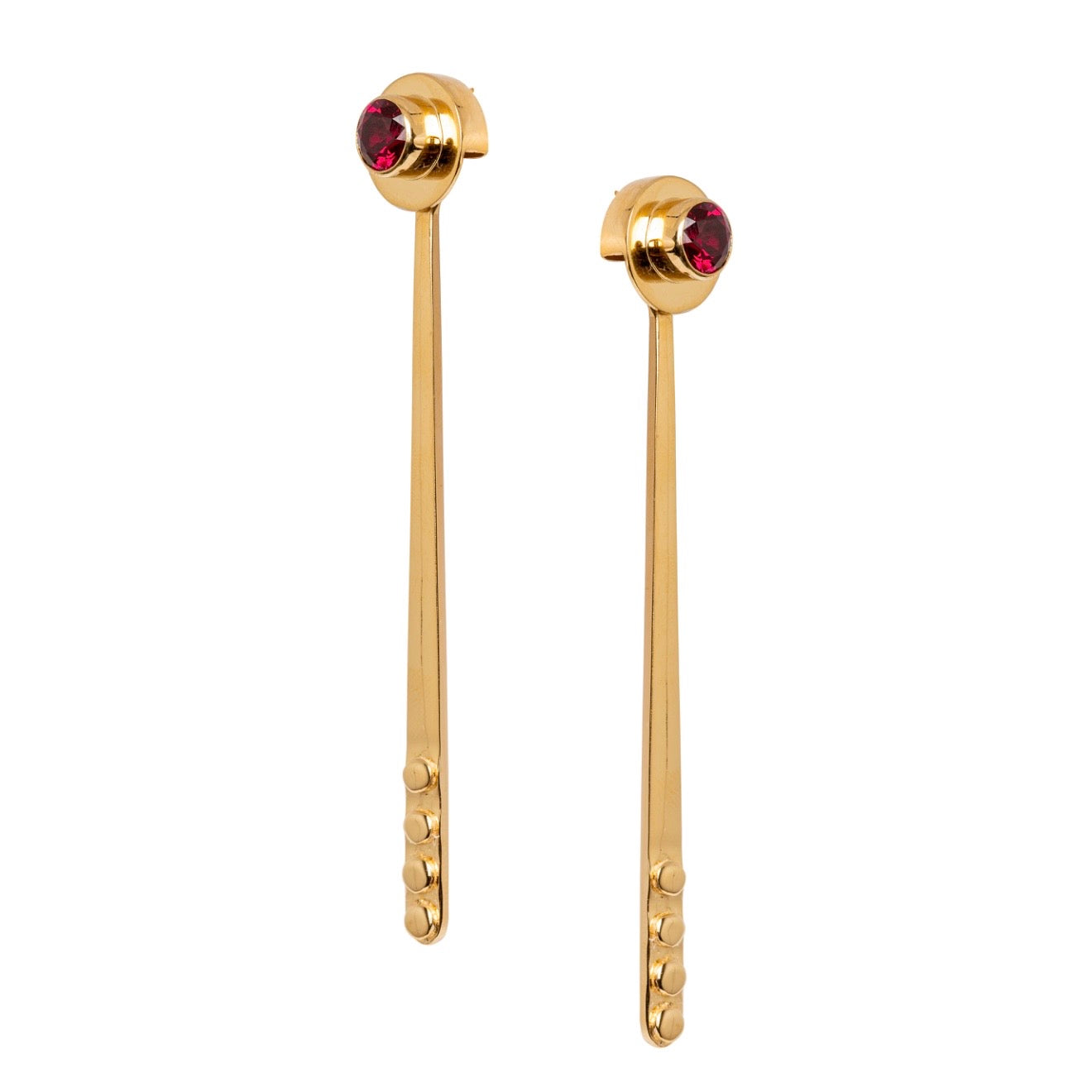 Triple Pulse Earrings