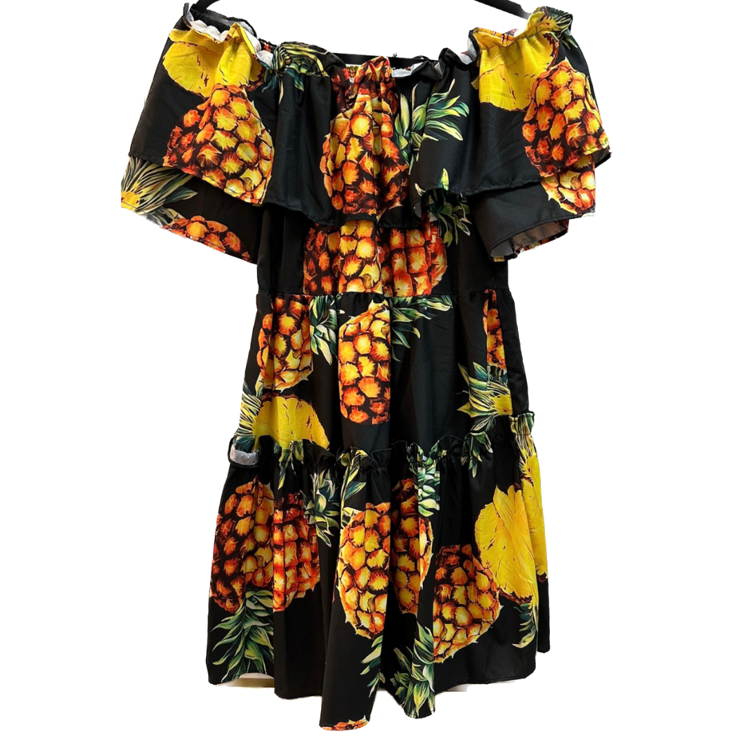 Vestido de piñas