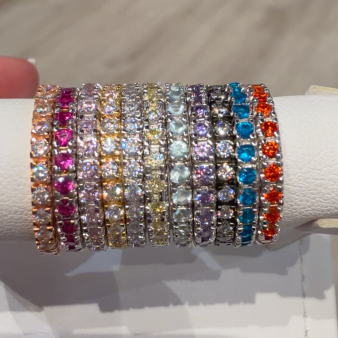 Anillos de Zirconia talla 7