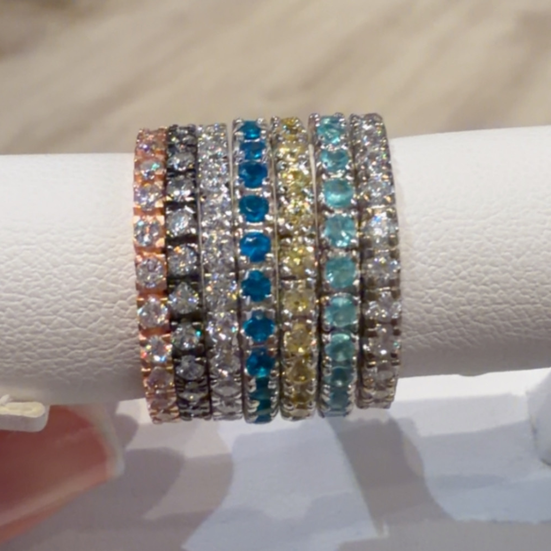 Anillos de Zirconia talla 9