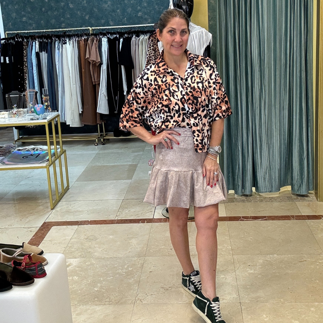 Camisas Kinina de leopardo
