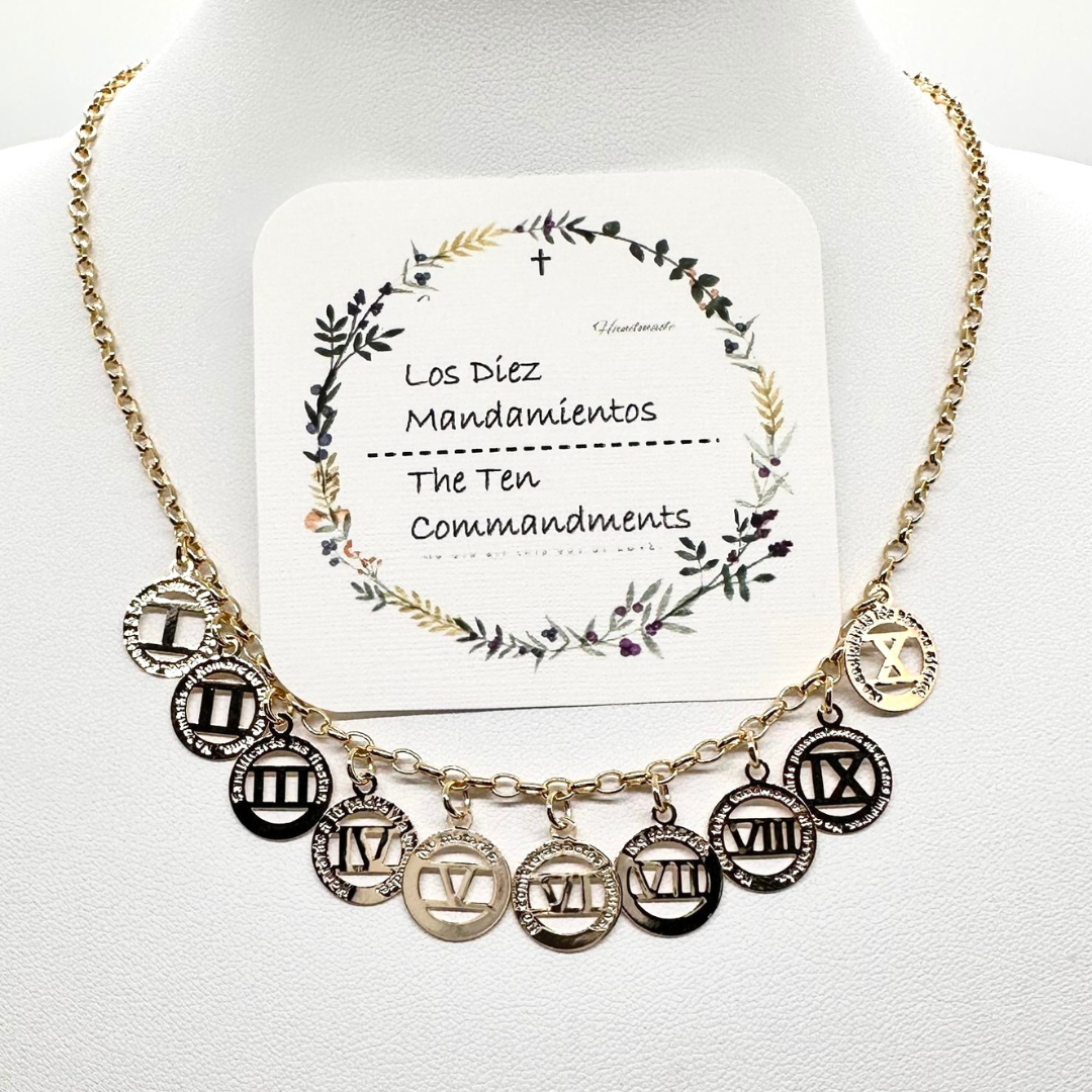 Collar Los 10 Mandamientos