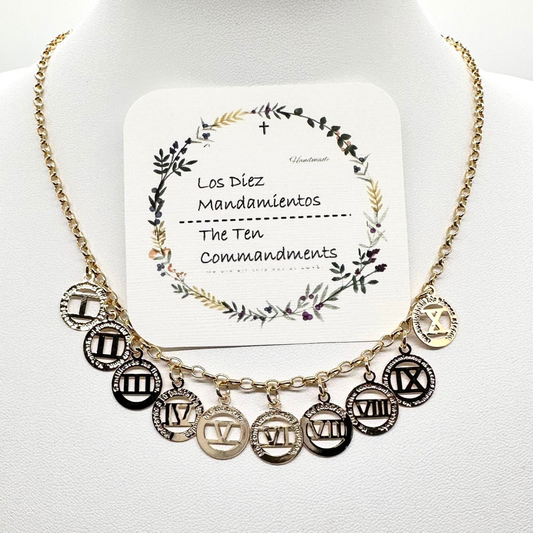 Collar Los 10 Mandamientos