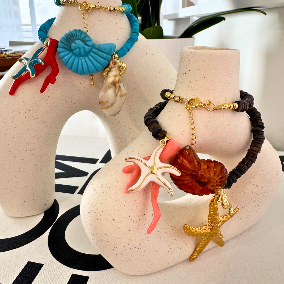 Collares de conchas