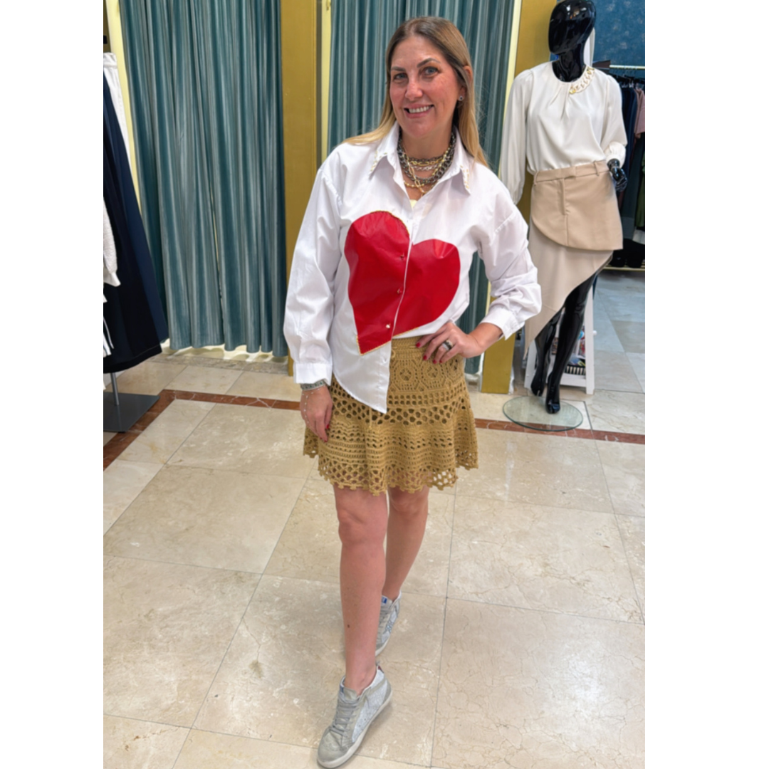 Camisa de corazón by Helga