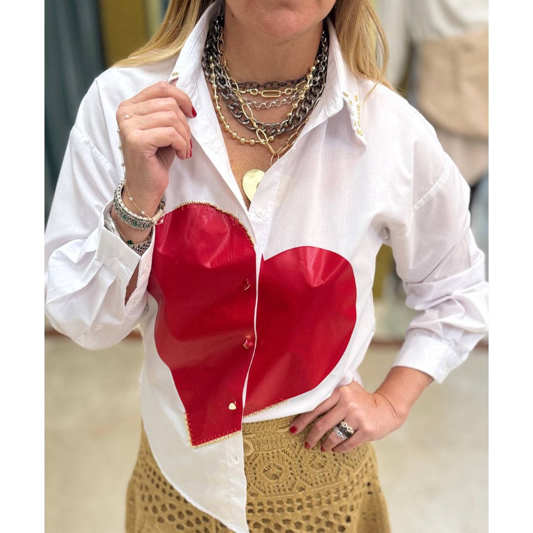 Camisa de corazón by Helga