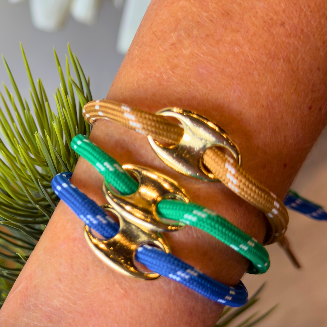 Pulseras de cordón ajustables