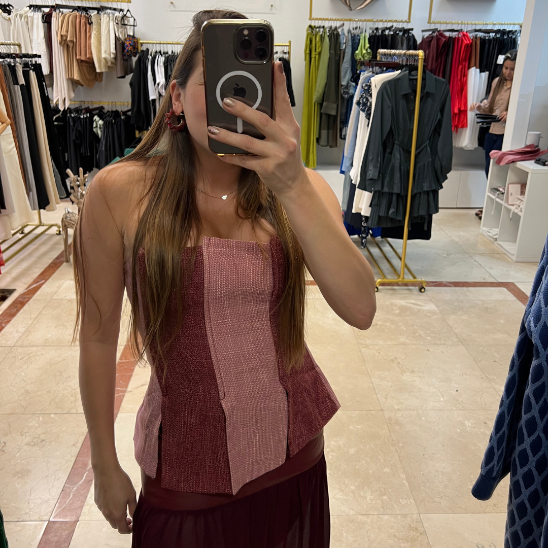 Corset dos tonos