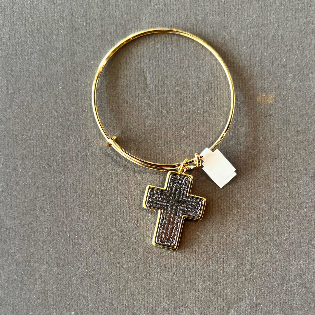 Pulsera Cruz Padre Nuestro