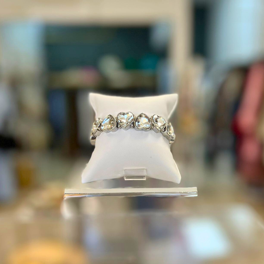 Pulsera de corazones