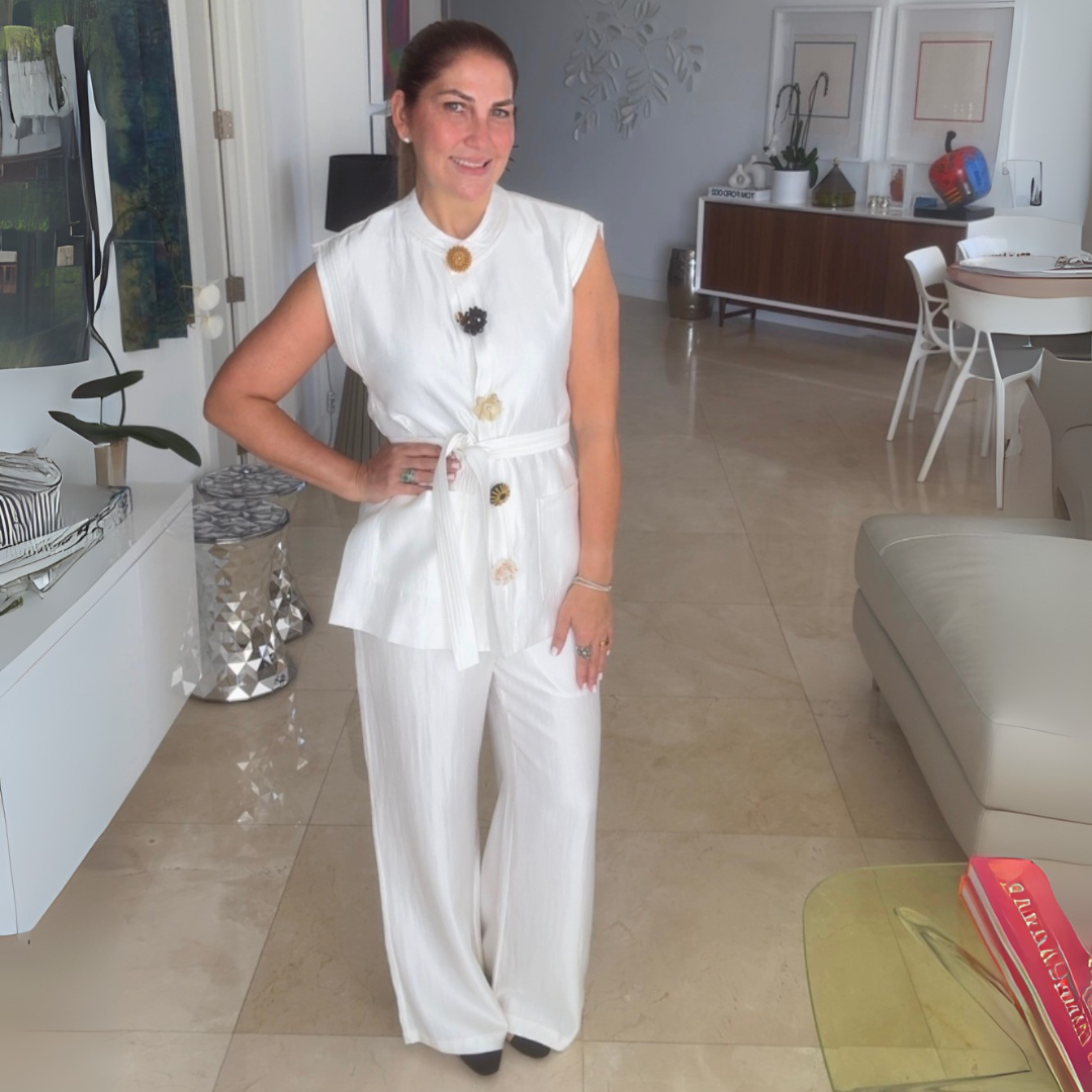 Set de botones bordados