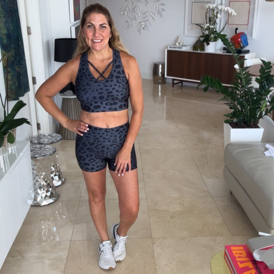 Set of shorts and top