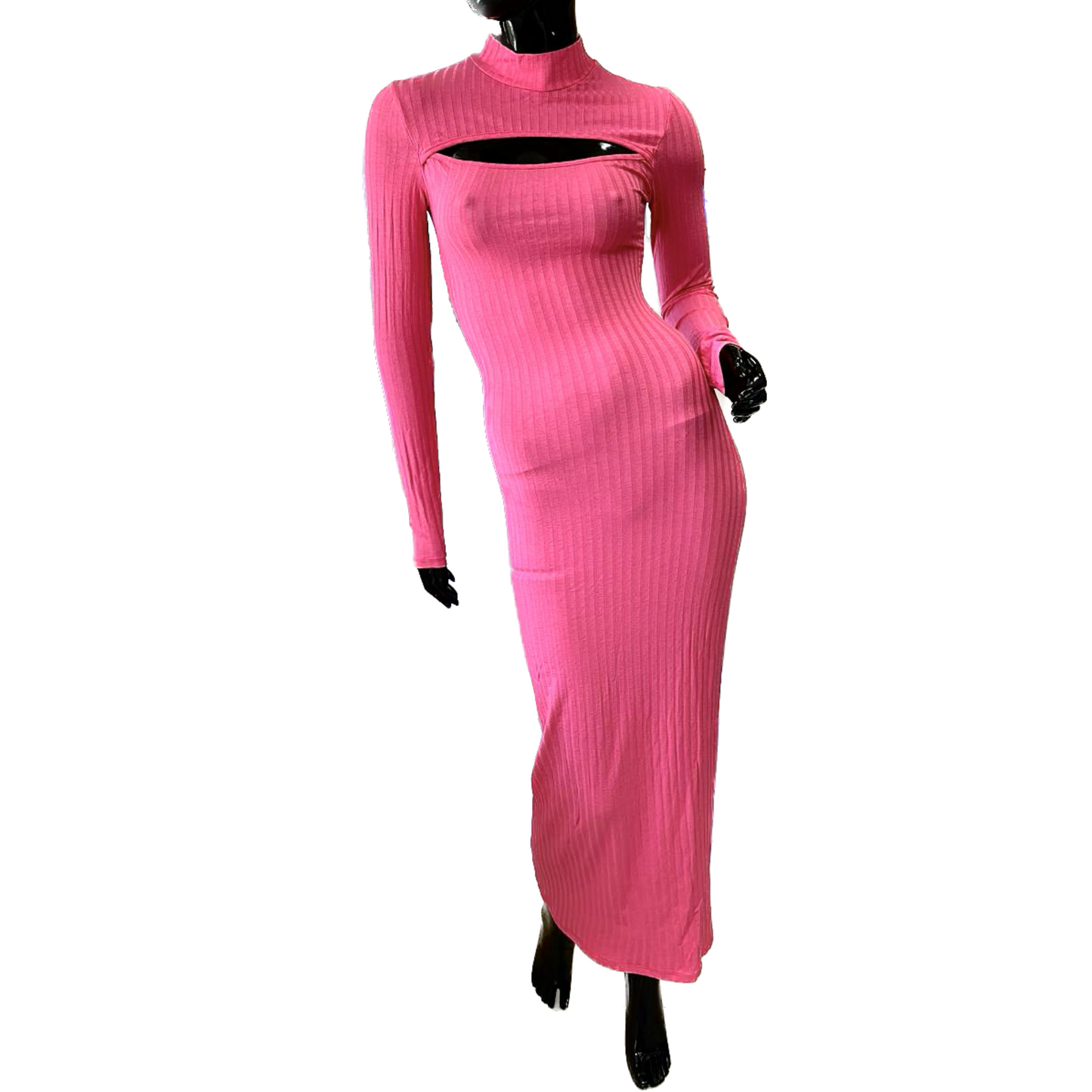 Vestido largo ajustado