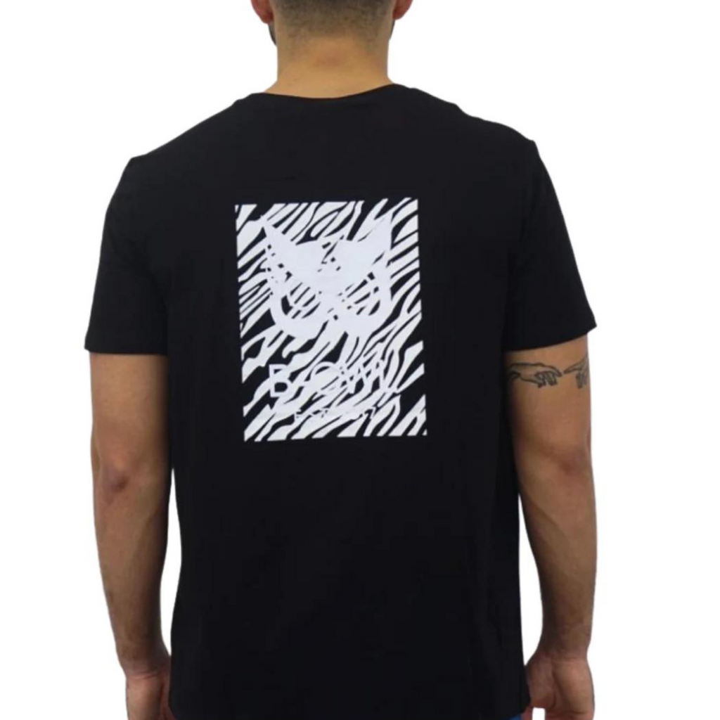 T-Shirt Black Zebra