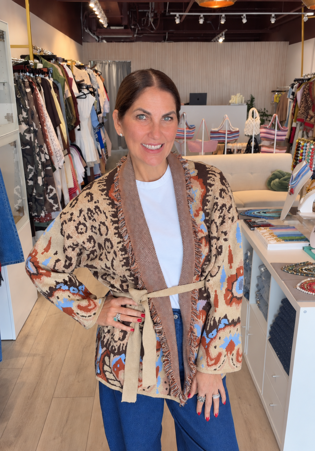 Milano Tapestry Cardigan | PS Showroom