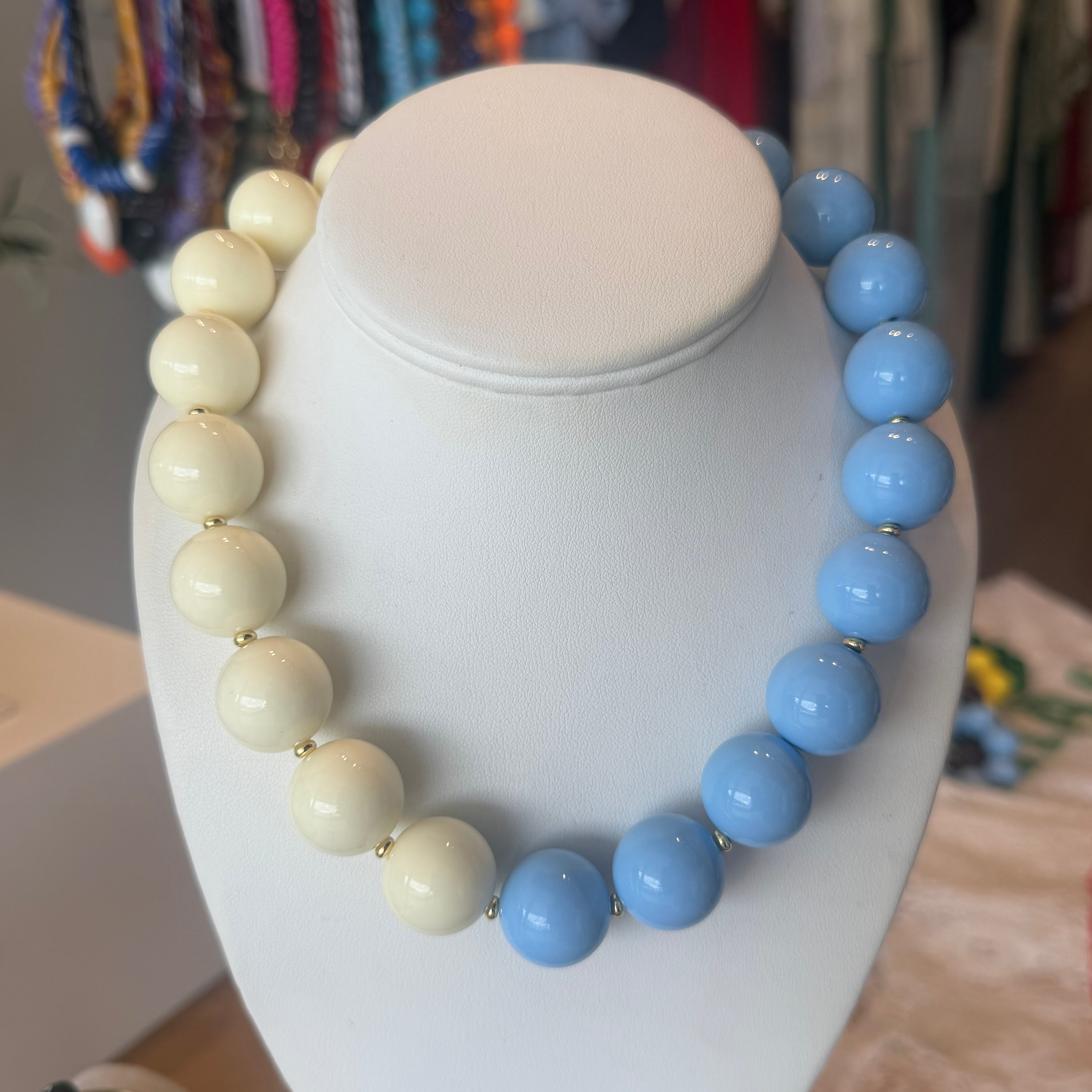 Candy Bead Necklace Double