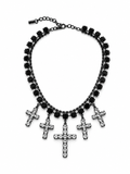 Cassidy Necklace in smutt
