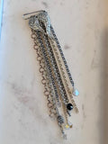 Celestial Medallion Chain Brooch