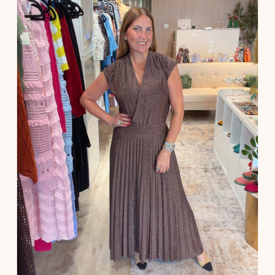 Set lurex de pliegues