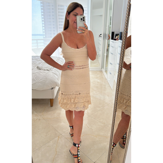 Vestido Bari lurex