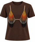 Beaded Bralette Statement Tee | PS Showroom