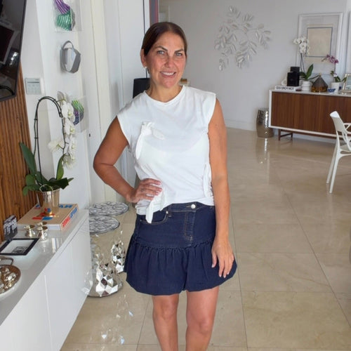 Bella Knot Sleeveless Top 0
