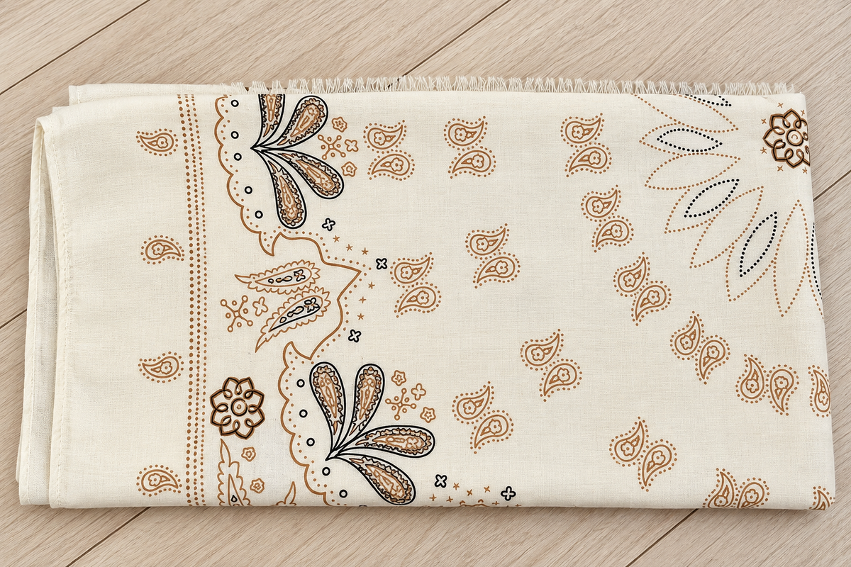 Boho Paisley Scarf | PS Showroom