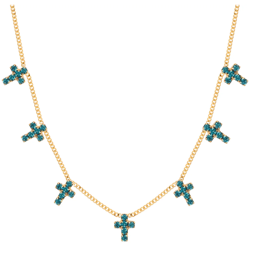 Multi Cross Necklace