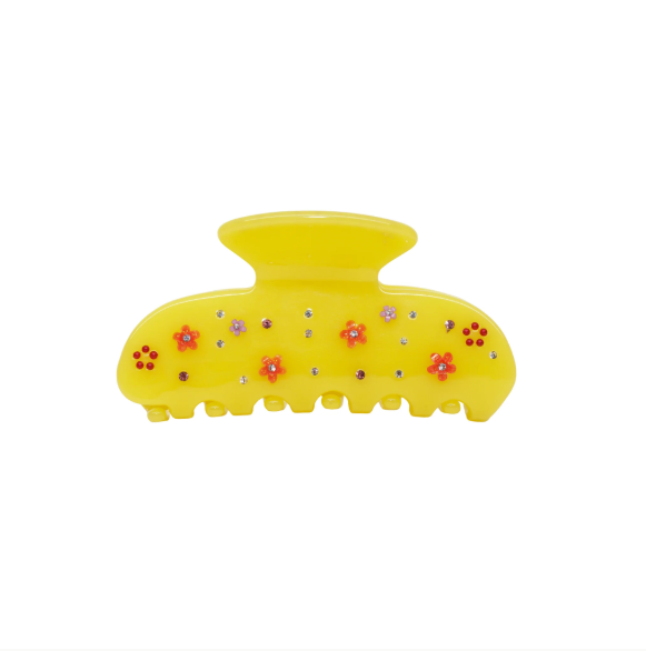 Sweetheart Clip in Citrus Baby Bloom
