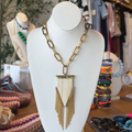 Boho Fringe Statement Necklace