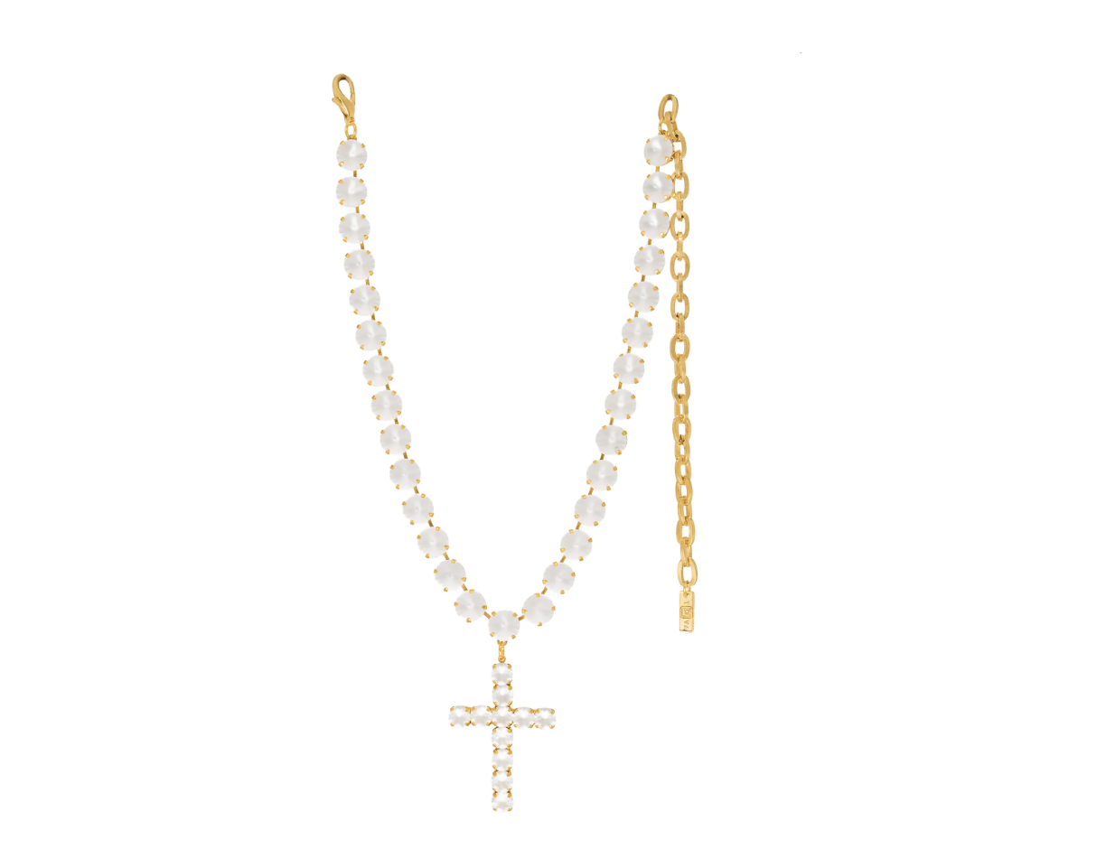 Donatella Necklace in Whisperlume
