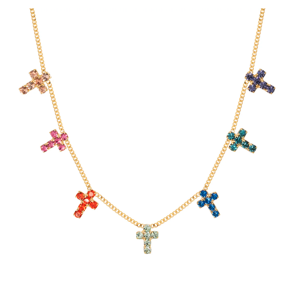 Multi Cross Necklace