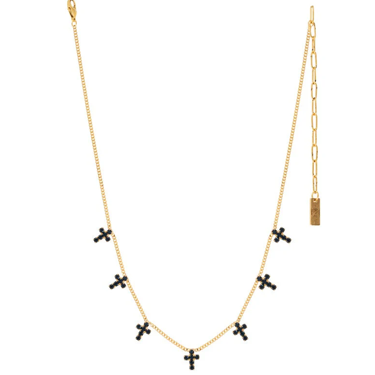 Multi Cross Necklace