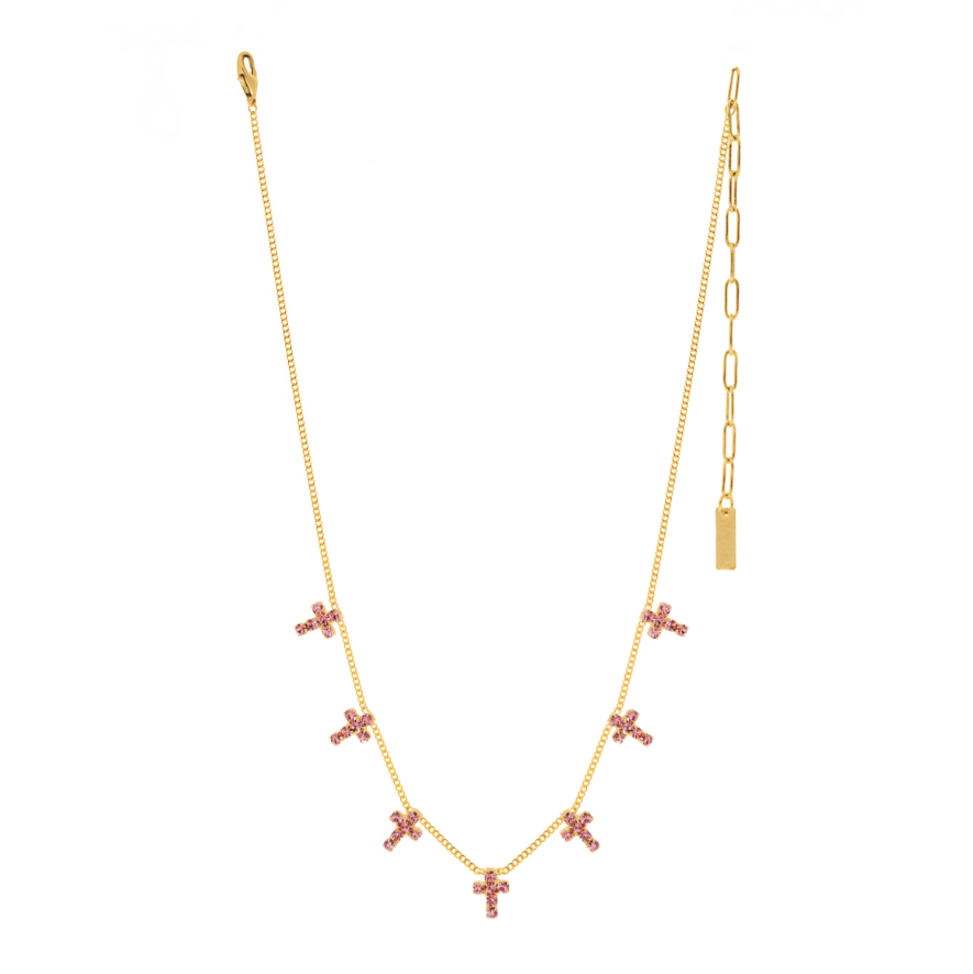 Multi Cross Necklace