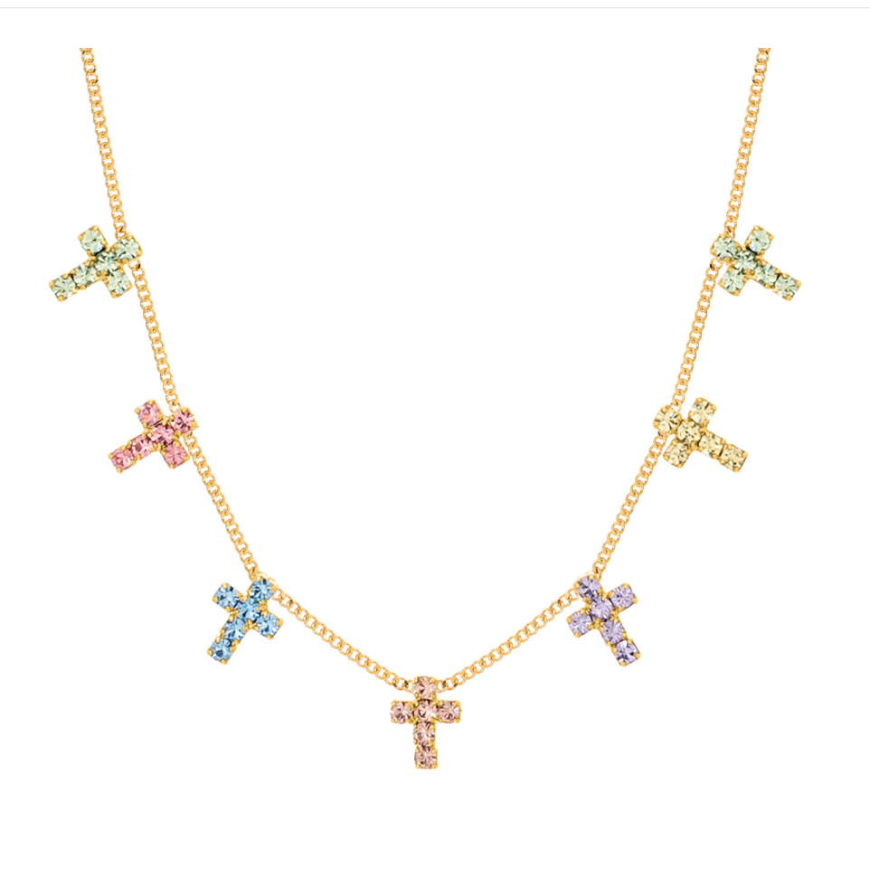 Multi Cross Necklace