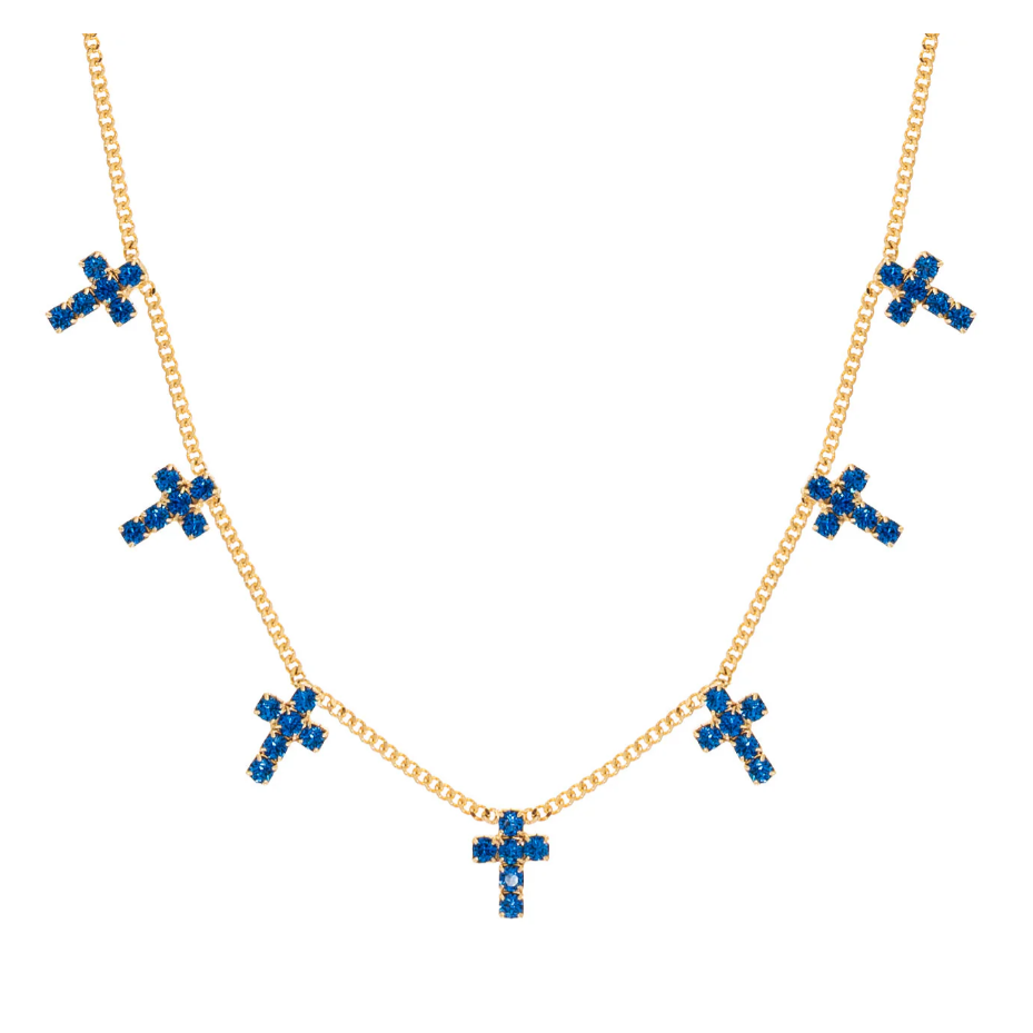Multi Cross Necklace
