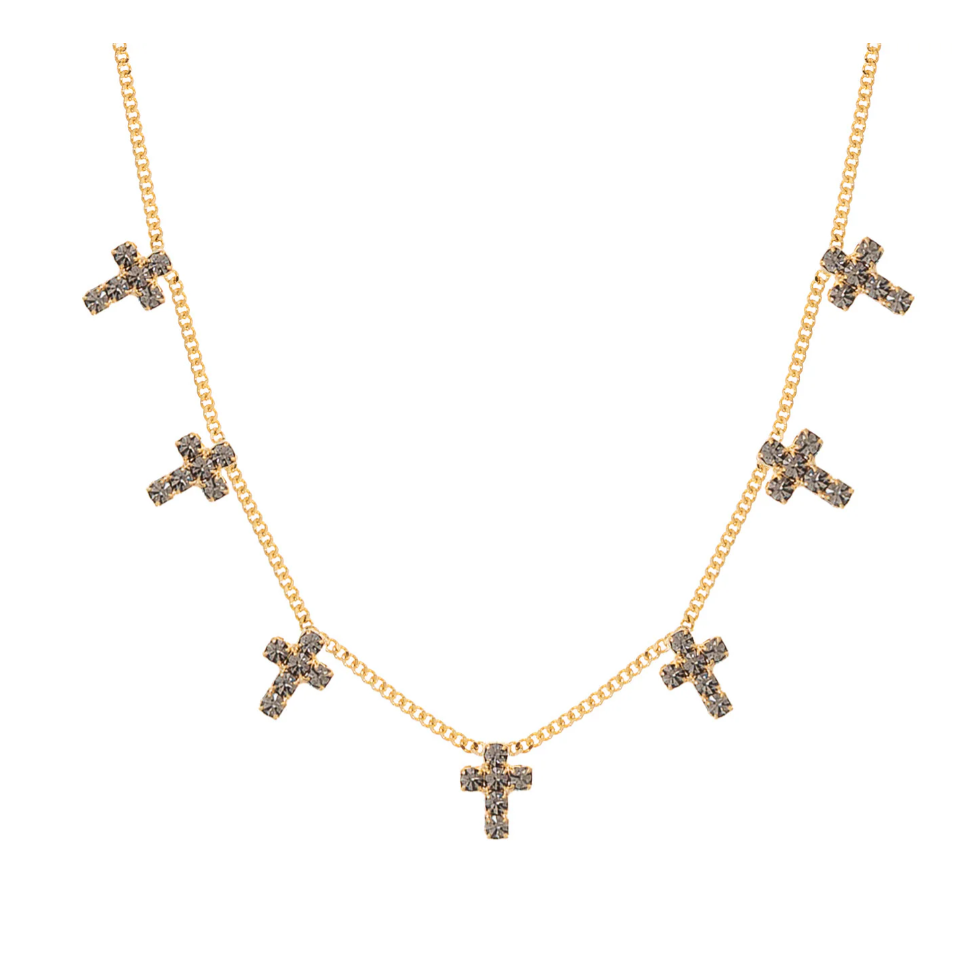 Multi Cross Necklace