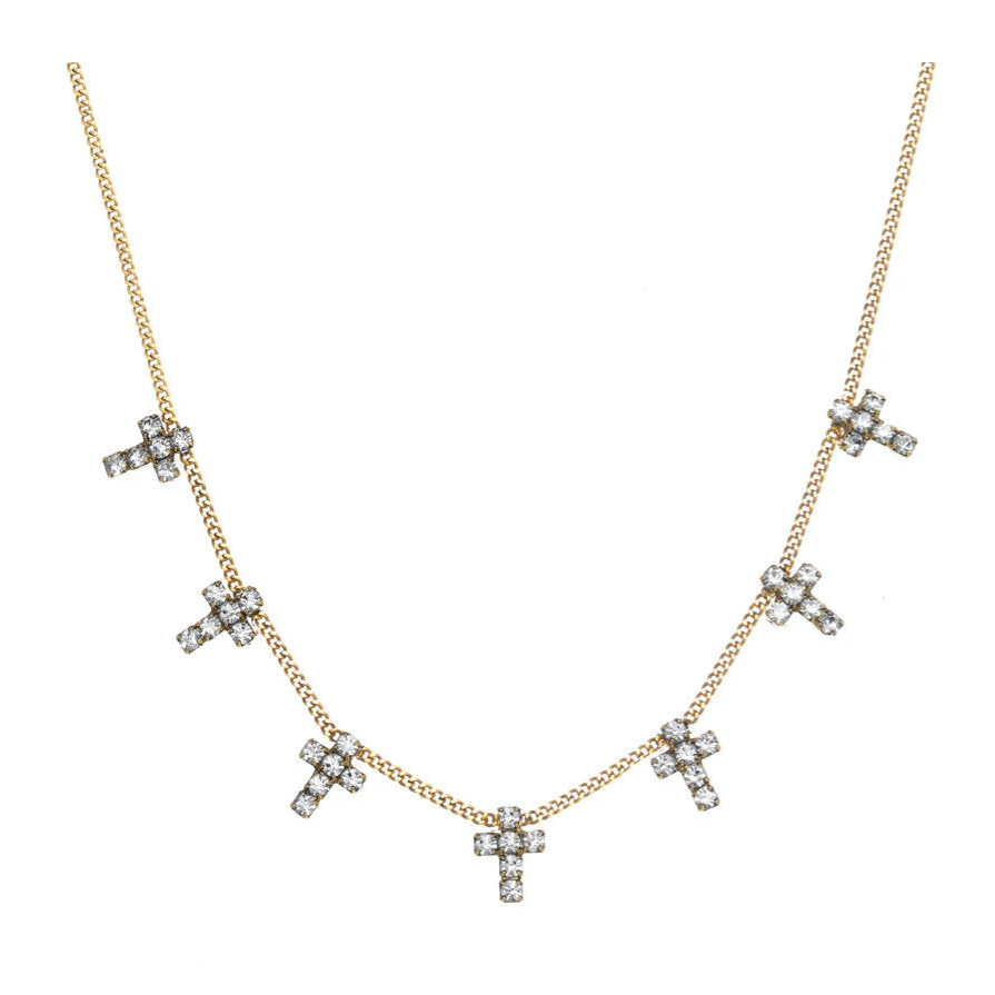Multi Cross Necklace