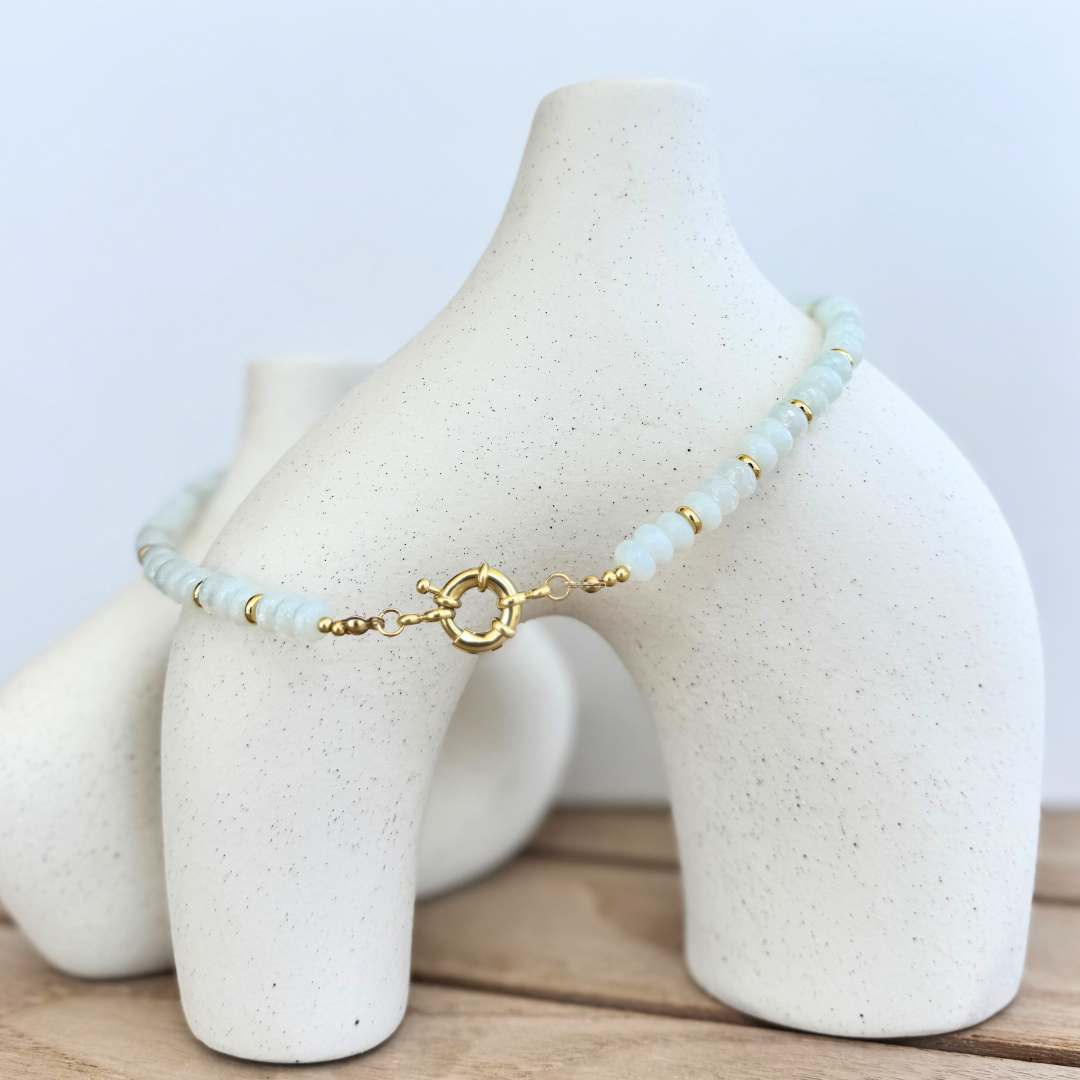 Collar piedras naturales