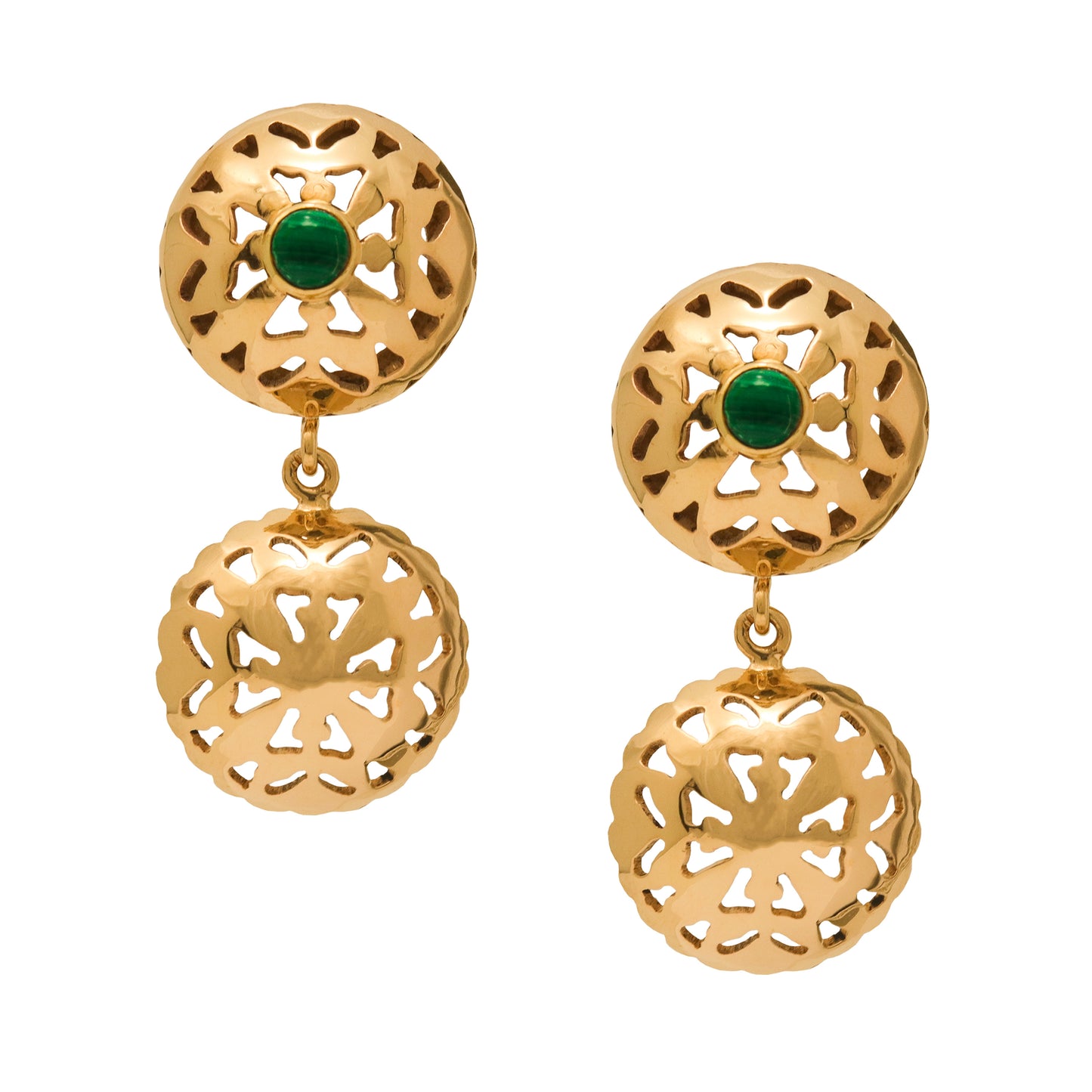 Double Solar Core Earrings