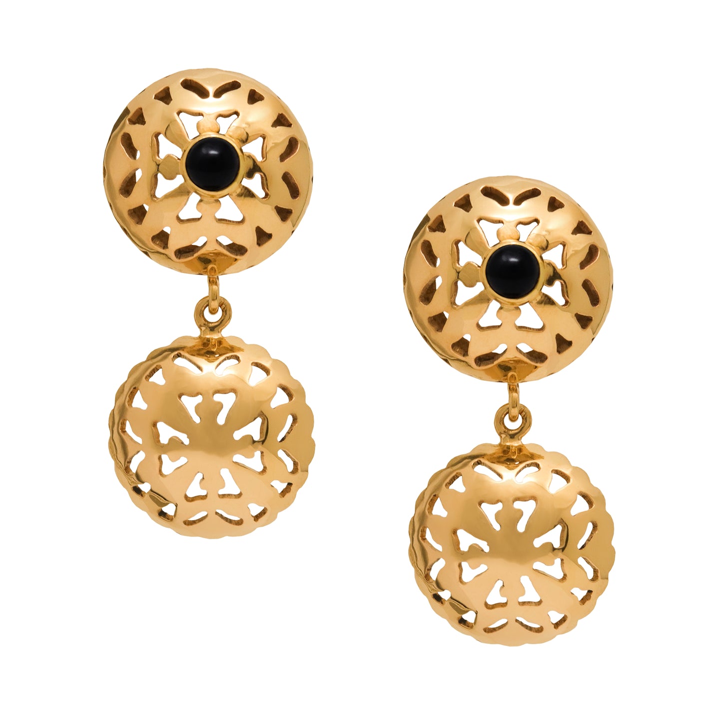 Double Solar Core Earrings