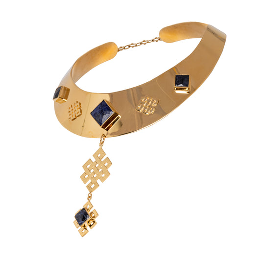 Endless Knot Choker Necklace