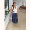 Vestido americano de crochet