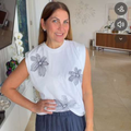 Vestido americano de crochet