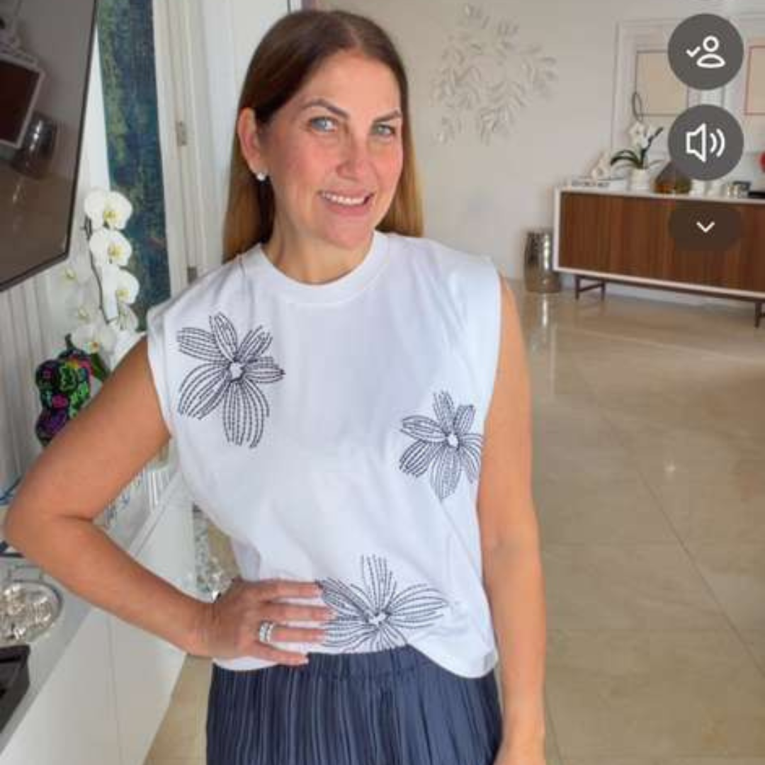 Vestido americano de crochet